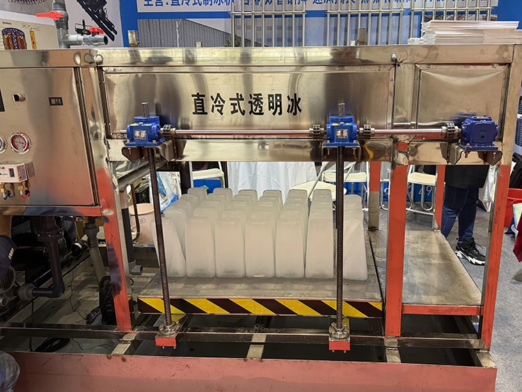 Machine à glace en bloc